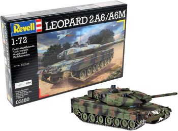 REV03180 - Serbatoio LEOPARD 2A6/A6M da montare e verniciare
