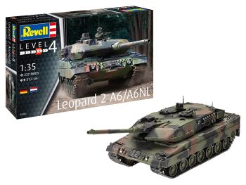 REV03281 - Serbatoio Leopard 2A6/A6NL da montare e verniciare