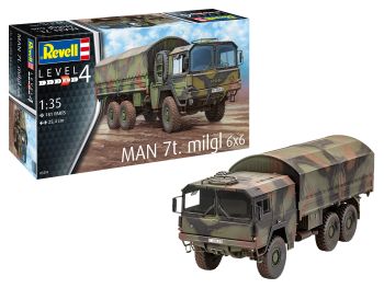 REV03291 - Veicolo militare MAN 7T MILGL da montare e verniciare