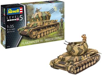 REV03296 - Char Tourbillon Flakpanzer IV da assemblare e dipingere