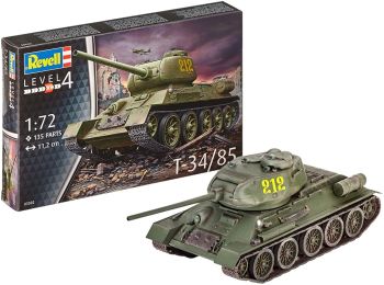 REV03302 - Carro armato T-34/85 da montare e verniciare