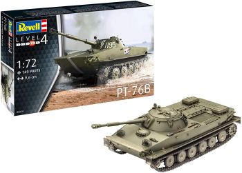REV03314 - Serbatoio PT-76B da assemblare e verniciare