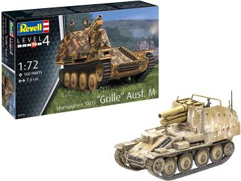 REV03315 - Serbatoio STURMPANZER 38(T) GRID AUSF. M da assemblare e dipingere