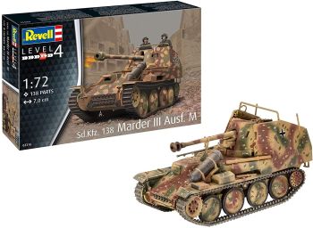REV03316 - Serbatoio SD. KFZ. 138 MARDER III AUSF. M da assemblare e dipingere