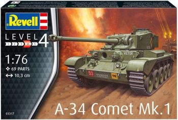 REV03317 - Serbatoio A-34 COMET MK.1 da montare e verniciare