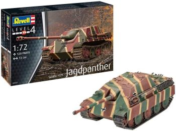 REV03327 - JAGDPANTHER SD.KFZ.173 serbatoio da assemblare e verniciare