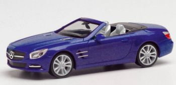 HER034838-002 - MERCEDES SL Cabrio blu metallizzato