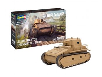 REV03506 - Tank Leichttraktor Rheinmetall 1930 WORLD OF TANKS da assemblare e verniciare