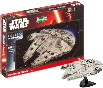 REV03600 - Navicella spaziale Millennium Falcon STAR WARS da assemblare e dipingere