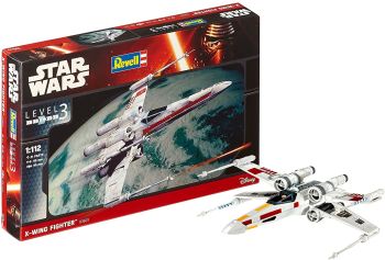REV03601 - X-Wing Fighter STAR WARS da assemblare e dipingere