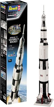REV03704 - Apollo 11 Saturn V Rocket con vernice costruibile
