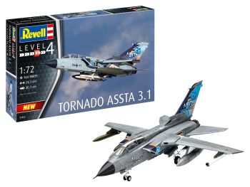 REV03842 - Aereo da caccia TORNADO ASSTA 3.1 da assemblare e verniciare