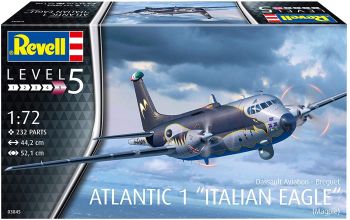 REV03845 - Velivolo Breguet Atlantic 1 Italian Eagle da montare e verniciare
