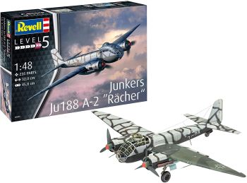 REV03855 - Aereo Junkers Ju188 A-2 Rächer da assemblare e verniciare