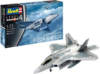 REV03858 - Lockheed Martin F-22A Raptor aereo da assemblare e dipingere
