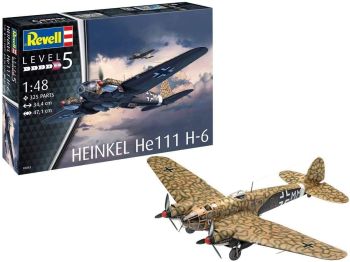 REV03863 - Aereo Heinkel HE111 H-6 da assemblare e dipingere