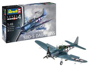 REV03869 - SBD-5 Dauntless Navyfighter da assemblare e dipingere