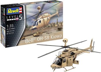REV03871 - OH-58 Aereo Kiowa da assemblare e dipingere