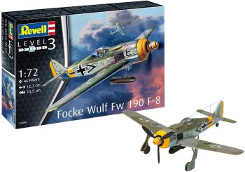 REV03898 - Focke Wulf Fw190 F-8 da assemblare e verniciare