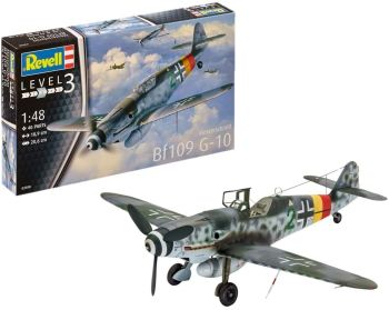 REV03958 - Aereo Messerschmitt Bf109 G-10 da assemblare e dipingere