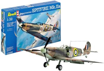 REV03986 - Aereo Supermarine SPITFIRE Mk.IIa da assemblare e verniciare