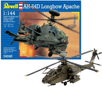 REV04046 - Elicottero AH-64D Longbow Apache da assemblare e verniciare