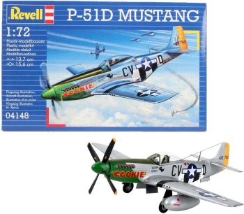 REV04148 - Aereo P-51D Mustang da assemblare e dipingere