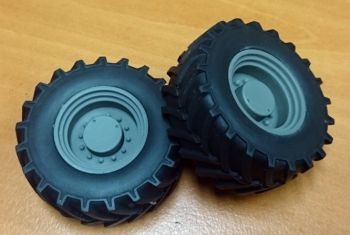 ART04271G - 2 ruote anteriori del trattore da 47 mm