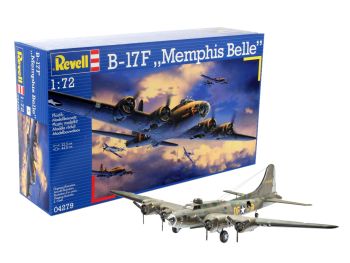 REV04279 - Aereo B-17F Memphis Belle da assemblare e dipingere