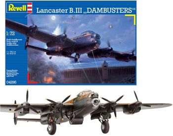 REV04295 - Avro Lancaster DAMBUSTERS aereo da assemblare e dipingere
