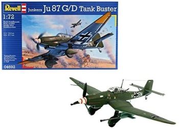 REV04692 - Aircraft Junkers Ju 87 G/D Tank Buster da montare e verniciare