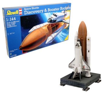 REV04736 - Razzo Space Shuttle Discovery + Booster Rockets da assemblare e dipingere