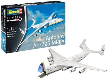REV04958 - Velivolo Antonov AN-225 Mrija livello 5 da assemblare e dipingere