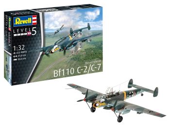 REV04961 - MESSERSCHMITT BF110 C-7 aereo da montare e verniciare