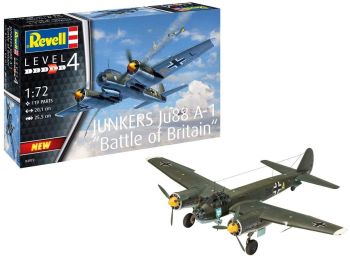 REV04972 - Aircraft Junkers Ju 88 A-1 Battle of Britain da assemblare e dipingere