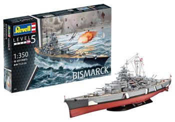 REV05040 - Barca Bismarck da montare e verniciare