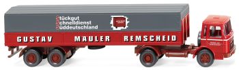 WIK051502 - MAN 4x2 con rimorchio centinato 2 Assi MÄULER