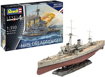 REV05171 - Barca HMS Dreadnought da assemblare e verniciare