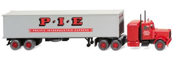 WIK052706 - HANOMAG Henschel con rimorchio portacontainer PIE