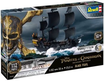 REV05499 - Nave pirata Black Pearl PIRATI DEI CARAIBI da assemblare e dipingere
