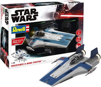 REV06773 - Costruisci e gioca ad Ala-A della Resistenza; STAR WARS Blue
