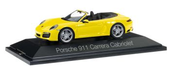HER071024 - PORSCHE 911 Carrera decappottabile gialla