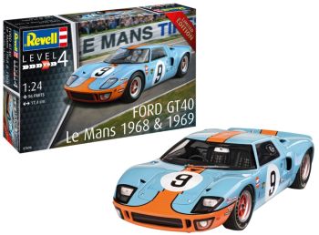 REV07696 - FORD GT 40 Le Mans 1968 da montare e verniciare