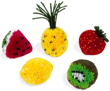 JAN07776 - Kit Creativo: Pompon Fruti