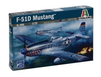 ITA0086 - Aereo F-51D Mustang da assemblare e verniciare