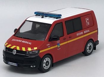 ODE086 - VOLKSWAGEN T6 Pompier SDIS06 - Edizione limitata di 504
