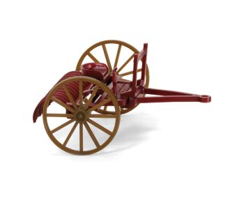 WIK088904 - Rastrello trainato rosso
