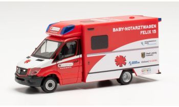 HER095983 - Medico d'urgenza MERCEDES Sprinter Fahrtec RTW