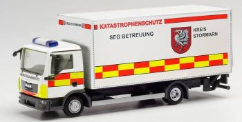 HER096560 - MAN TGL con portellone posteriore Stormarn Protezione civile