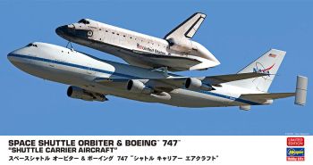 HAW10844 - Lo Space Shuttle Orbiter e il Boeing 747 Farewell vengono assemblati e verniciati